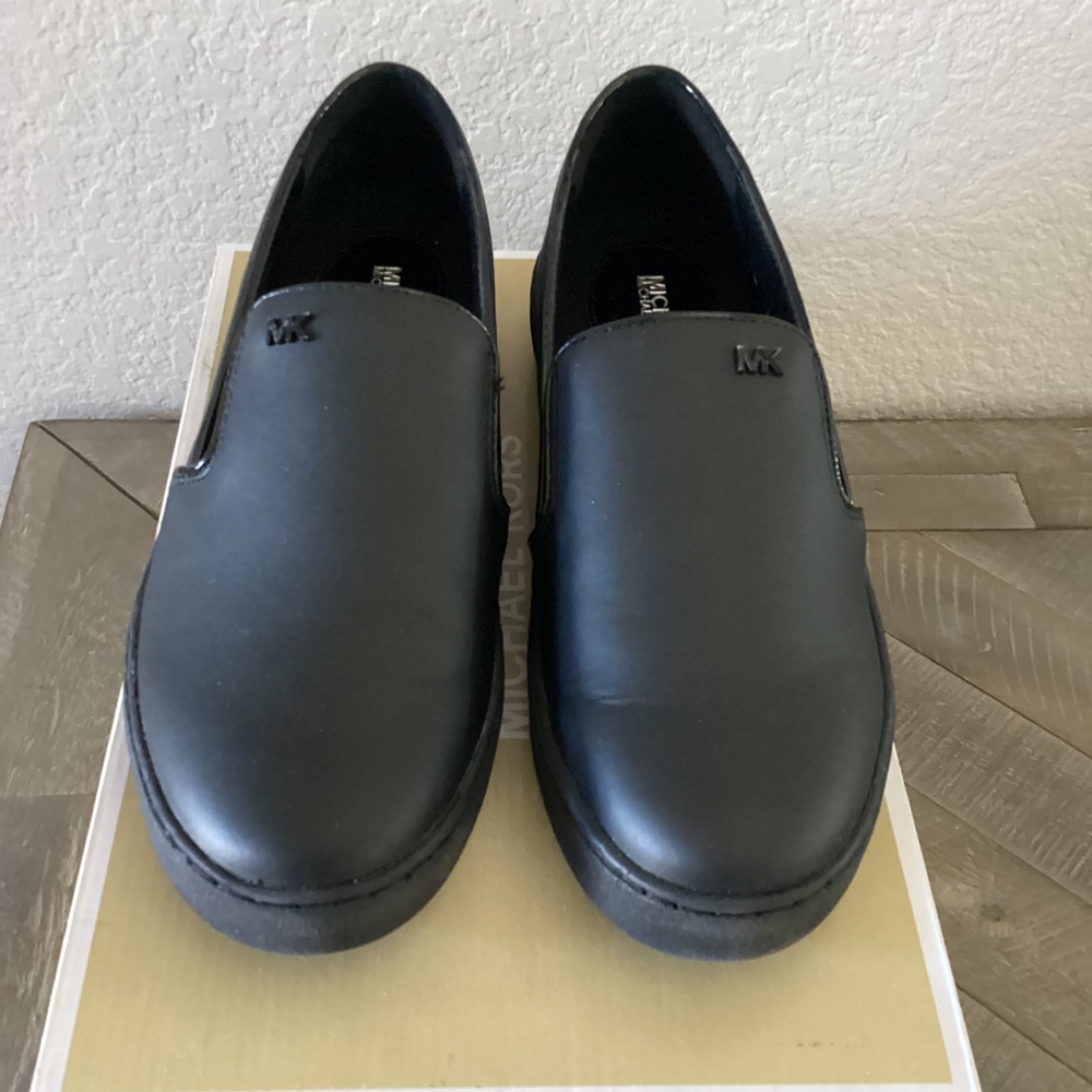 MICHAEL MICHAEL KORS Womens Keaton Slip-On Logo Sneakers